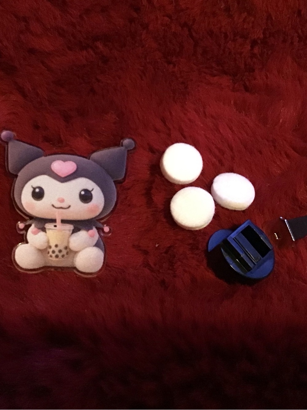 Really cute car vent air freshener holder with Kurami design
